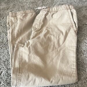 Osh Gosh Tan Casual elastic waist Pants for boys